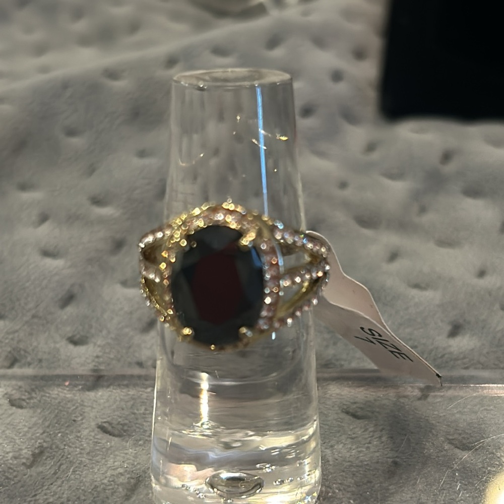 Dark Chocolate Topaz Ring-sz 6 or 7-Boutique